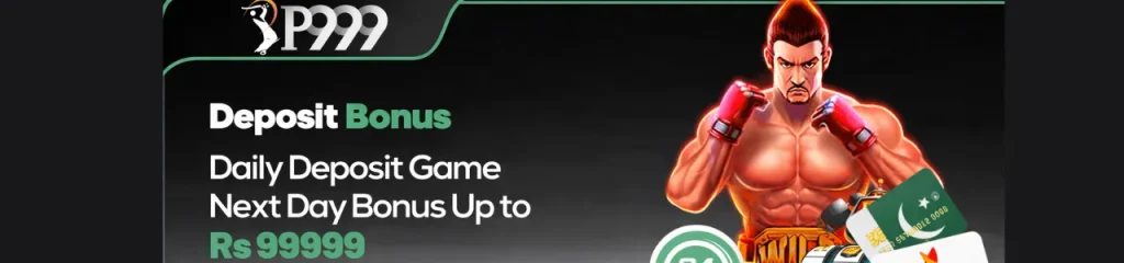 P99999 Game Deposit rewards